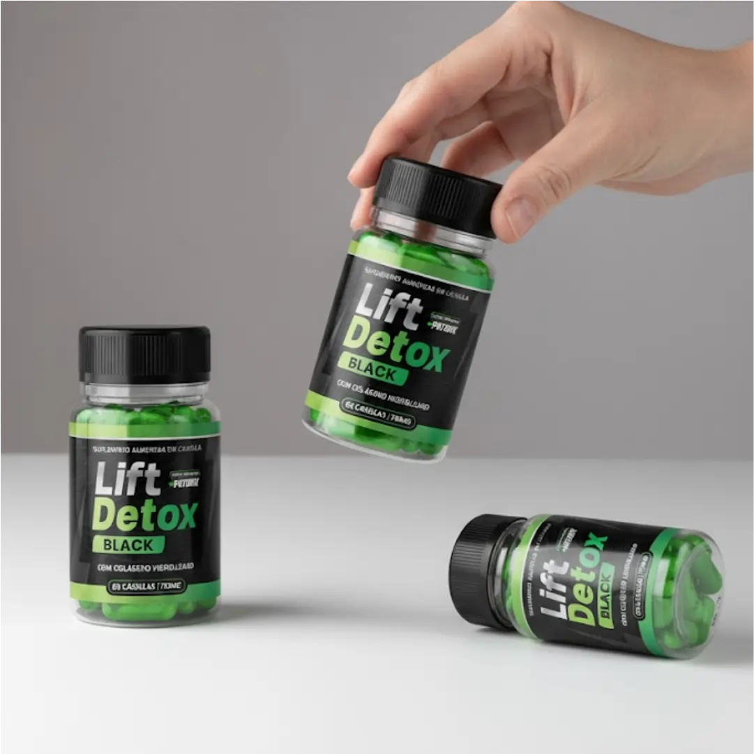Lift Detox Black Suplemento Alimentar