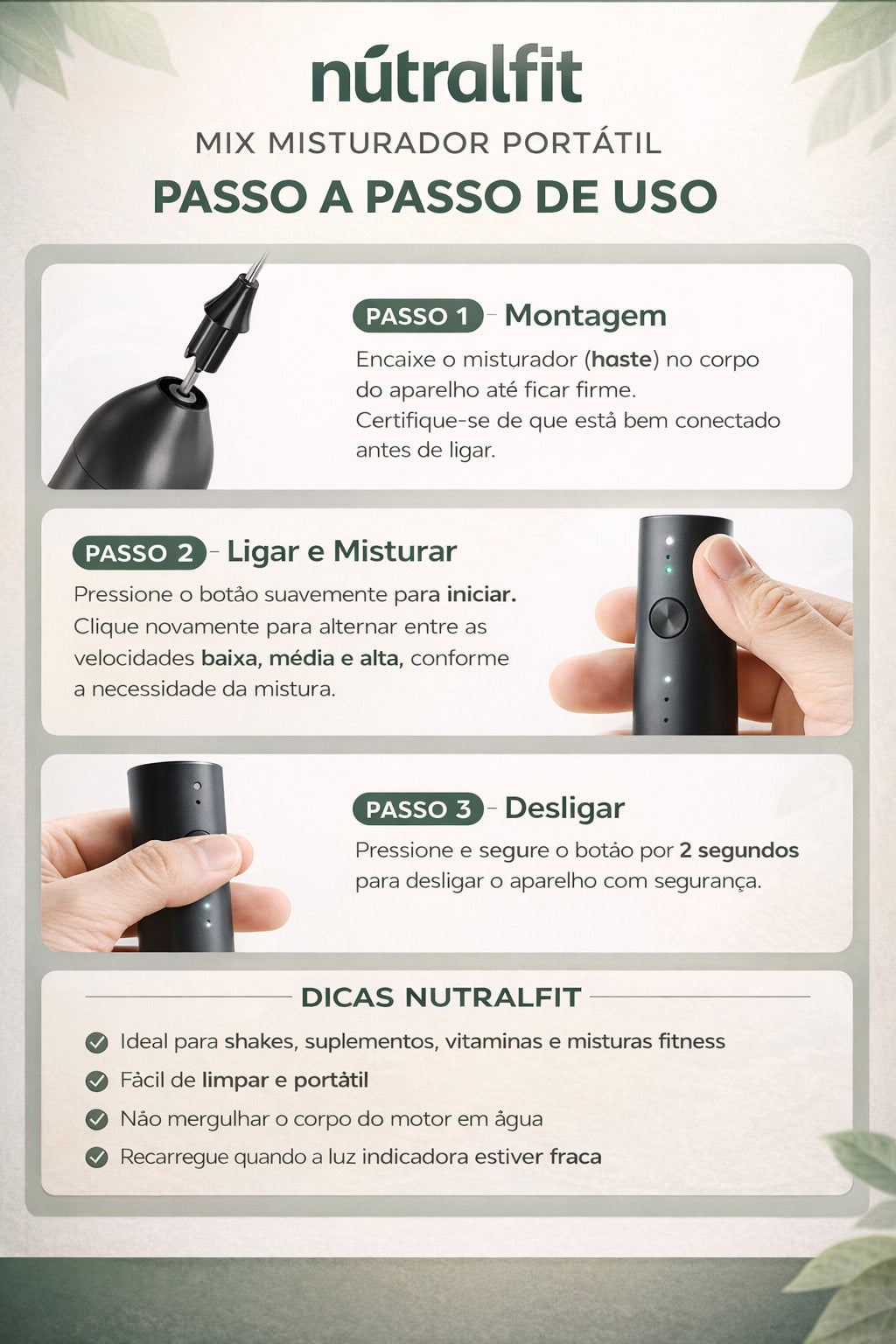 Mixer Portátil